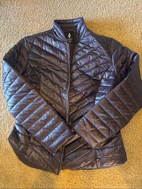 Skechers Women's Deep Purple Puffer Jacket